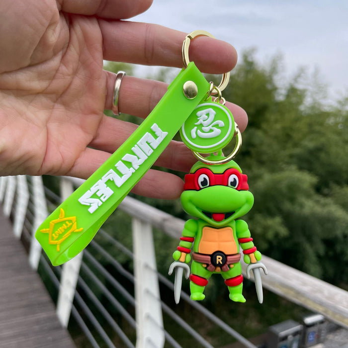 Wholesale 3D Cartoon Cute PVC Keychain Bag Pendant Car Keychain Doll Pendant Wholesale