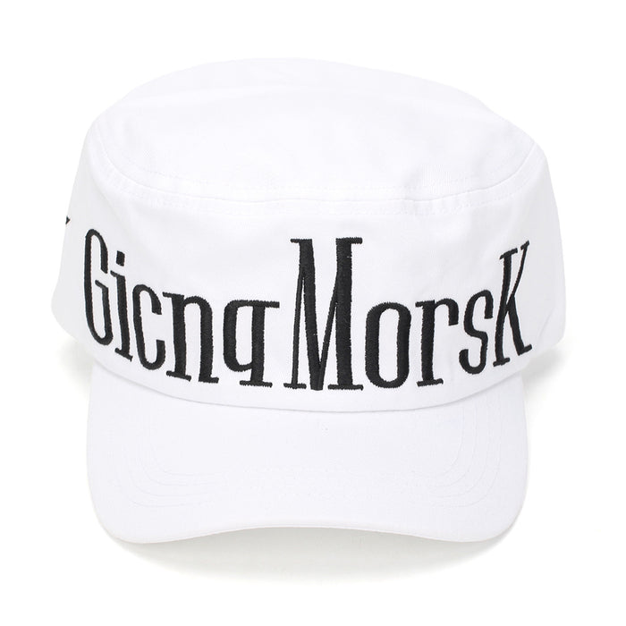 Wholesale Retro Houndstooth Flat Top Hat with Leopard and Letter H Embroidery Sun Protection