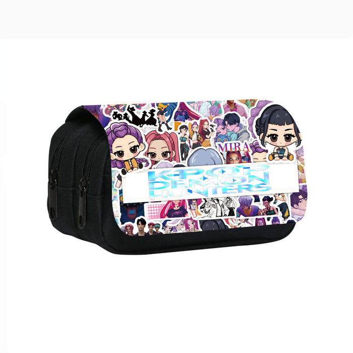 Wholesale Double-layer pencil case KPop pencil case