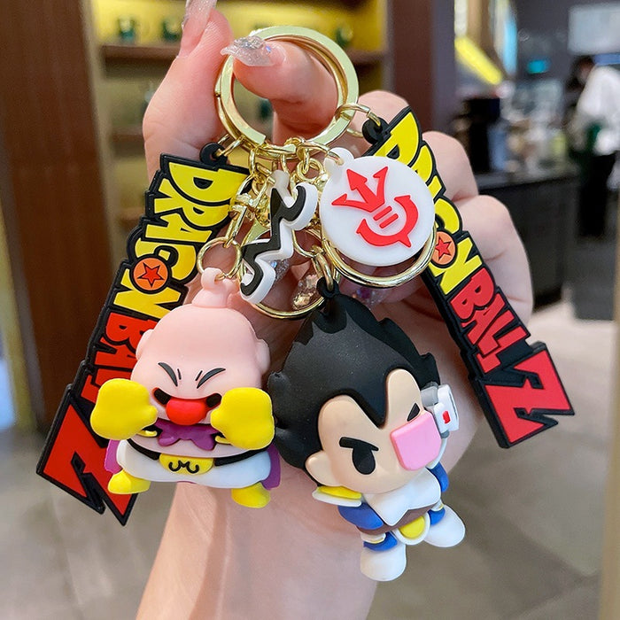 Wholesale Cartoon Three-dimensional Silicone Doll Keychain JDC-KC-MZL003