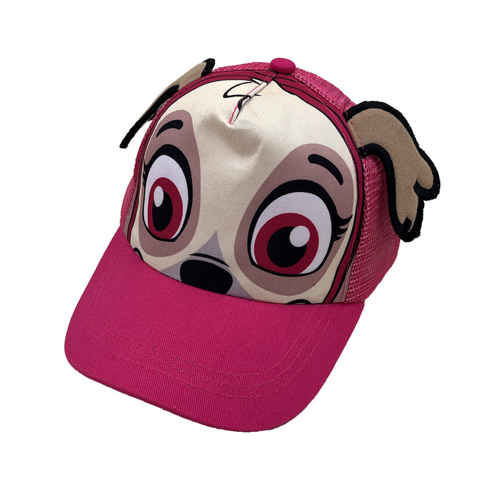 Wholesale Children' s Spring/ Summer Sunshade Cartoon Baseball Cap with Cute 3D Dog