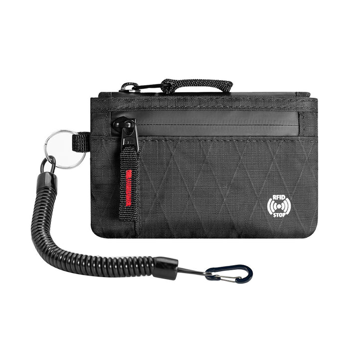 Wholesale RFID Blocking Travel Wallet Nylon XPAC Urban Simplicity Nylon Key Wallet Unisex Daily Gift Fashion Accessory
