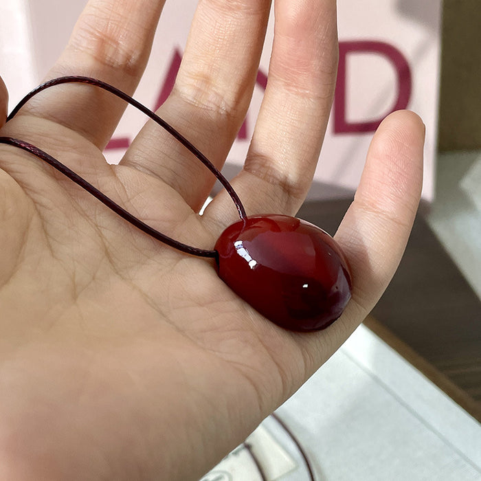 Wholesale Fashionable and versatile long necklace, sweatshirt chain, high-end feeling, collarbone chain