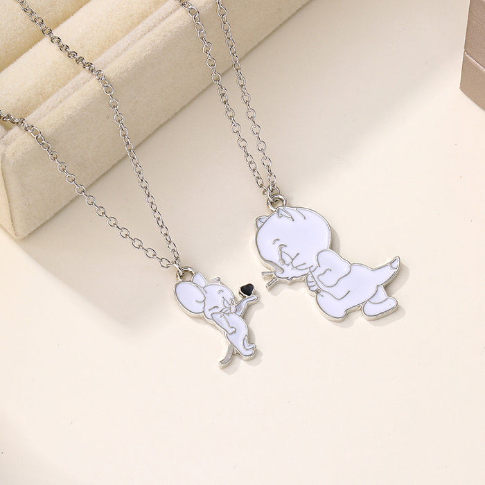 Wholesale New alloy pendant jewelry for women and couples, layered necklace