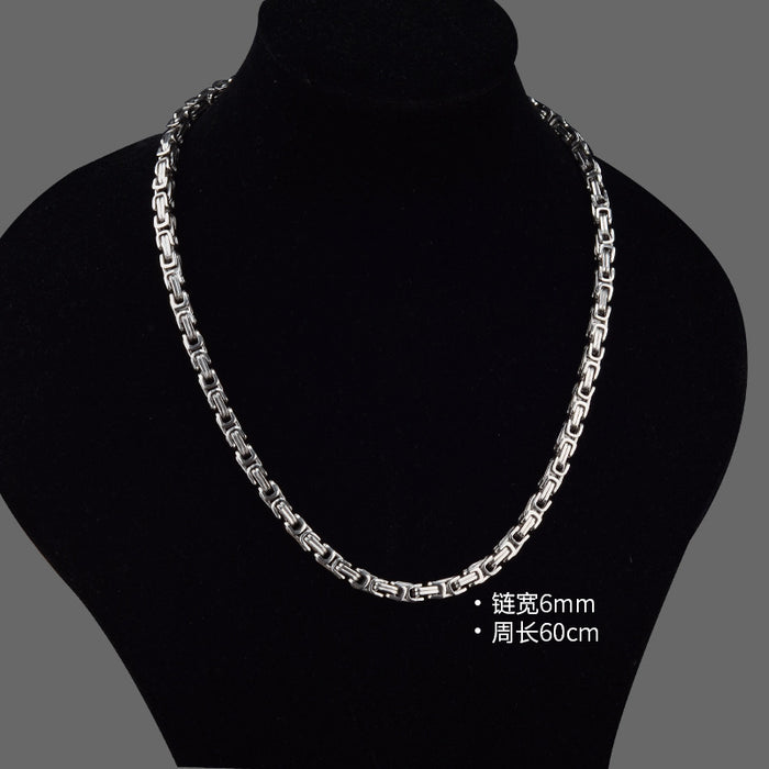 Wholesale Necklace Street Cuban Chain Neck Chain Necklace