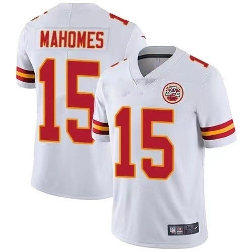 Wholesale NFL Football Uniforms Chiefs No. 87 KELCE No. 15 No. 10 PACHECO No. 25 Embroidery JDC-CTS-HF001