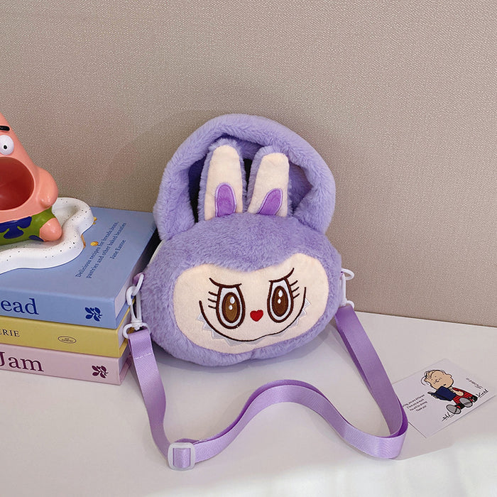 Wholesale City Paradise Cartoon Single-Shoulder Bag Children' s Plush Bag