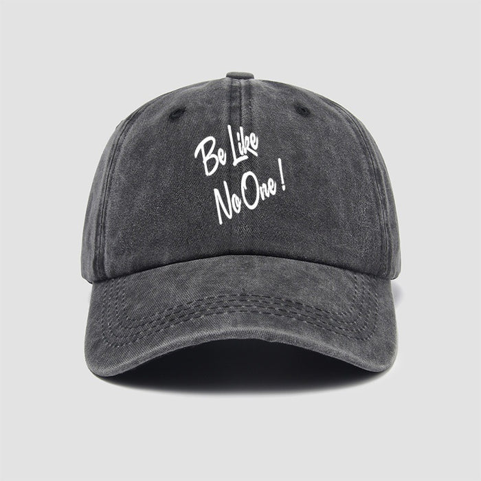 Wholesale Alphabet hat embroidered cotton print baseball cap with logo