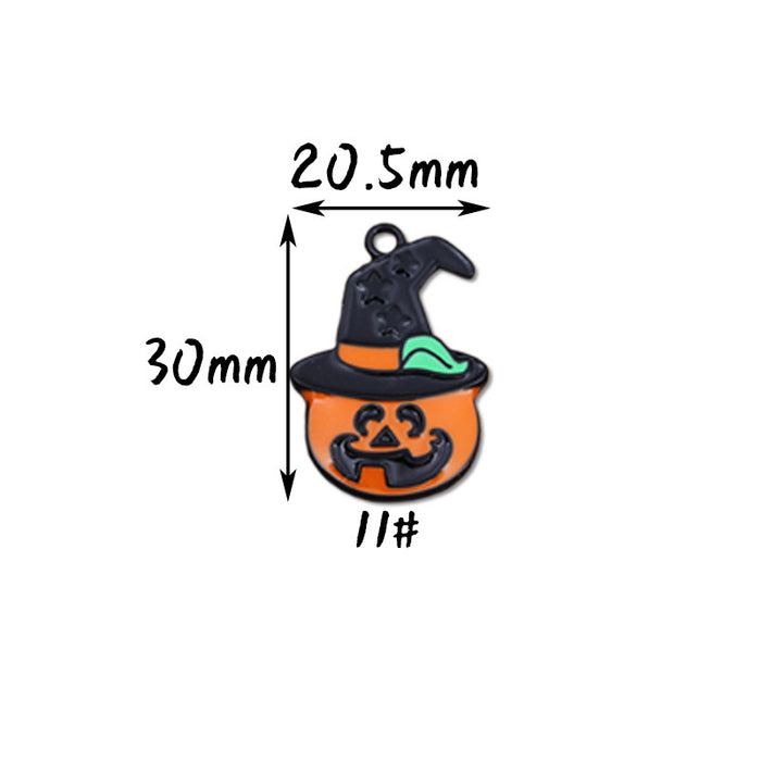 Wholesale 10pcs  Series  Alloy Dripping Oil Earrings Pendants Jewelry Accessories Factory