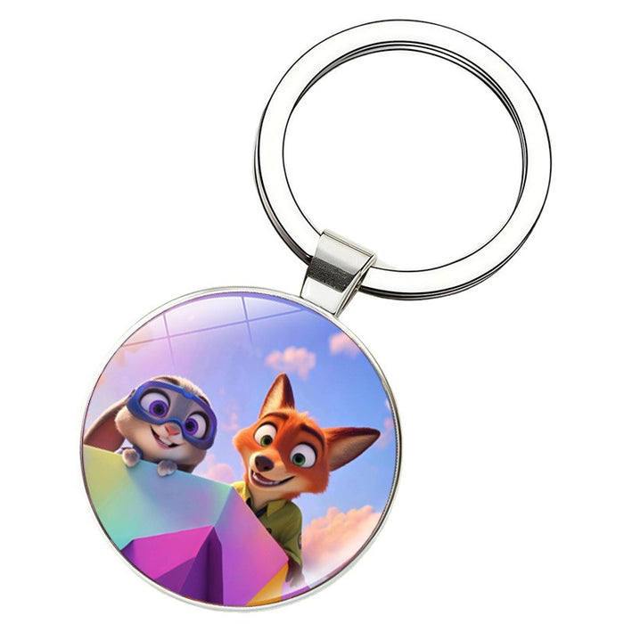 Wholesale Time Gem  Cartoon Keychain