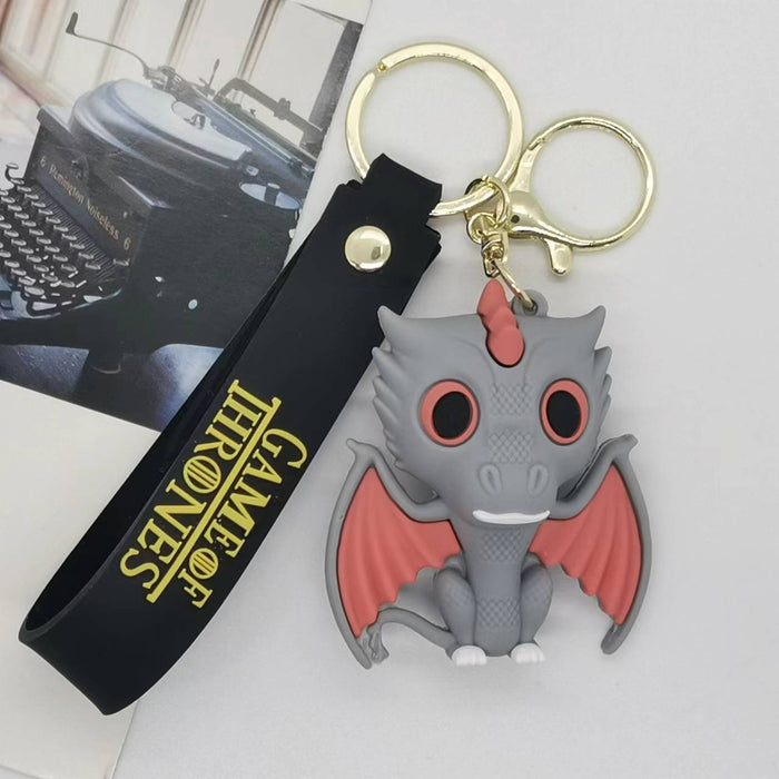 Wholesale Creative Cartoon Right Game Keychain Pendant Bag Car Keychain Accessories