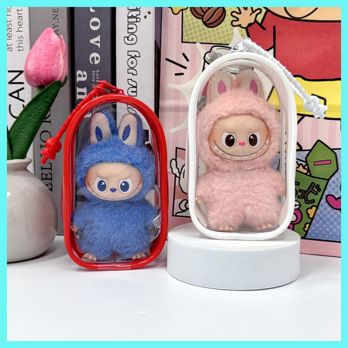 Wholesale Highly transparent vinyl plush pendant