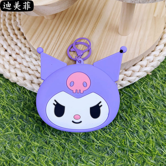 Wholesale Cute Coin Purse Keychain Cartoon Doll Keychain Couple Student Bag Claw Machine Small Pendant