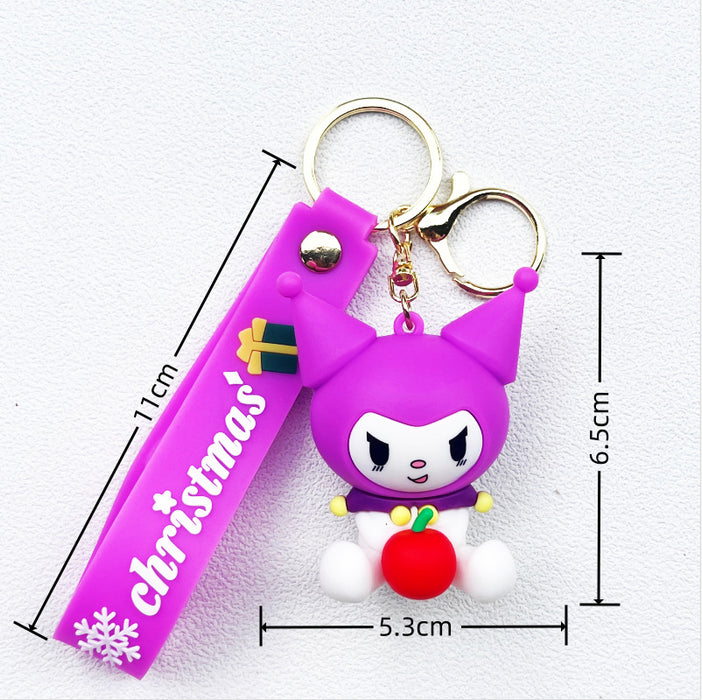 Wholesale PVC Cartoon Doll Keychain JDC-KC-WuYi182