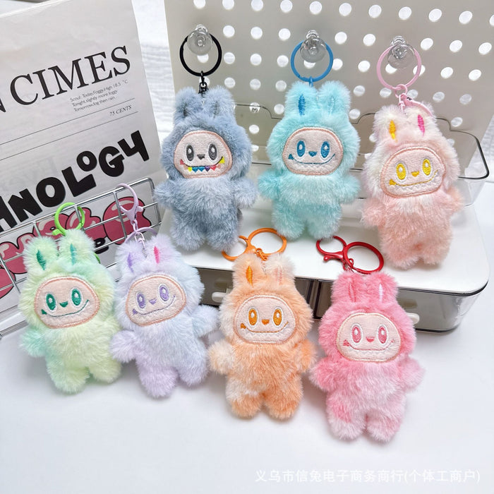 Wholesale Squeakya Plush Pendant  Third Generation Doll Keychain Backpack Pendant Gift