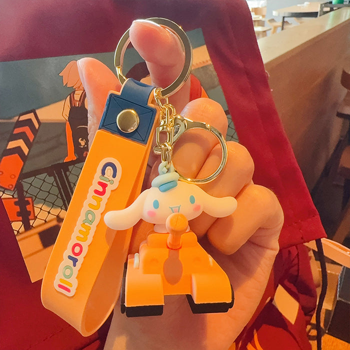 Wholesale PVC Cartoon Doll Keychain JDC-KC-JinGe076