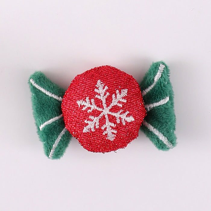 Wholesale Christmas Brooch Cute Plush Christmas Accessories Cartoon Pin Decorations Clothing Accessories