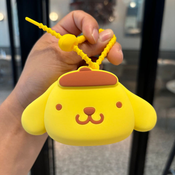 Wholesale Silicone Cartoon Coin Purse Keychain JDC-KC-PengYu025