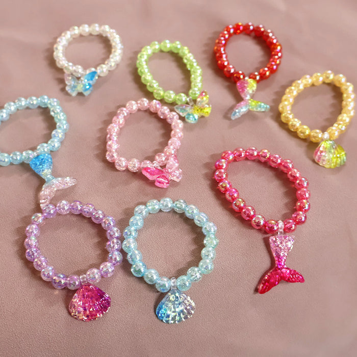 Wholesale Rainbow crystal bead bracelet