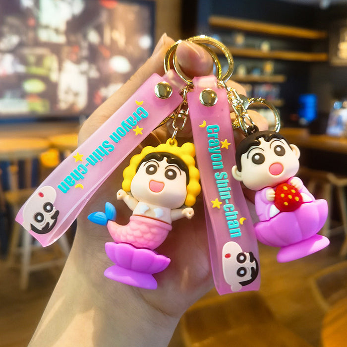 Wholesale Cartoon Doll Silicone Keychain JDC-KC-Tingm261