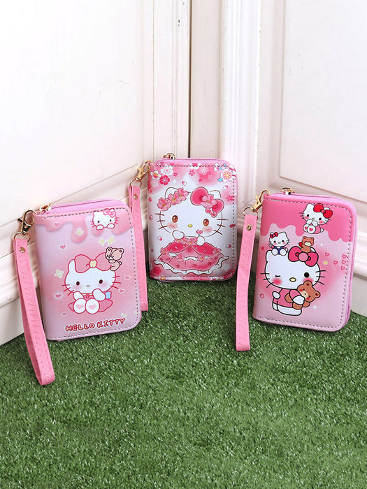 Wholesale Cartoon Cat Small Wallet with Card
