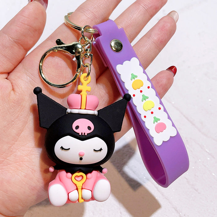 Wholesale Halloween Cartoon Silicone Doll Keychain JDC-KC-QiChao055