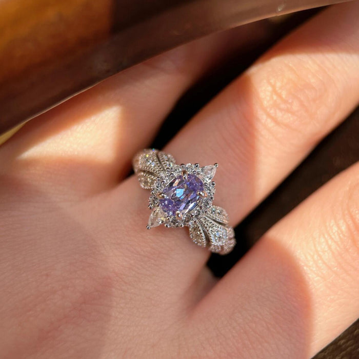 Wholesale Zircon Ring Fashion Niche Design Opening Women's Ring