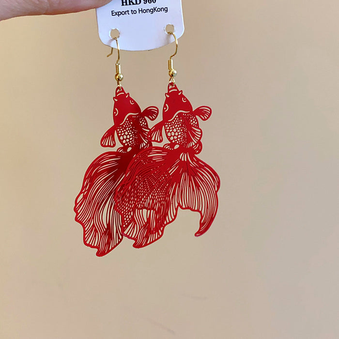 Wholesale Earhook fashion exaggerated earrings personality new retro earrings for women