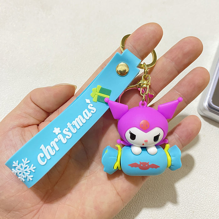 Wholesale Cartoon Cute  Christmas Keychain