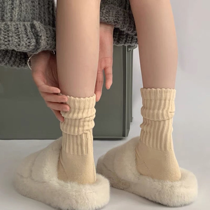 Wholesale Anti odor and sweat absorbing cotton socks, stacked socks, long middle tube