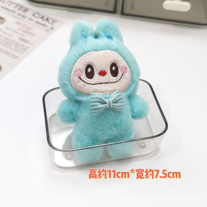 Wholesale Cartoon Cute Cloth Pendant Rabbit Plush Brooch Doll Doll Small Gift Clothing Accessories