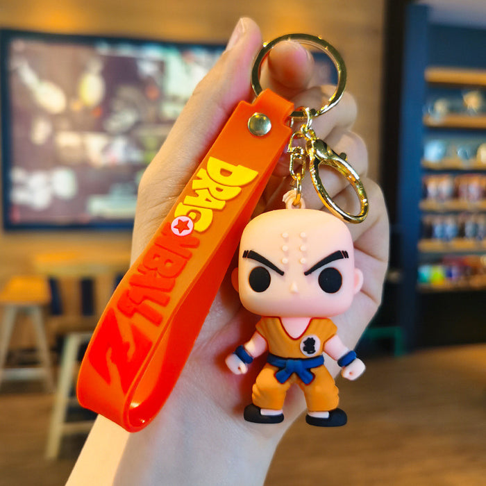 Wholesale Cartoon Doll 3D Rubber Keychain JDC-KC-Tingm060