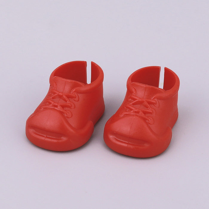 Wholesale Shoes suitable for 17 cm doll shoes sneakers universal cotton doll