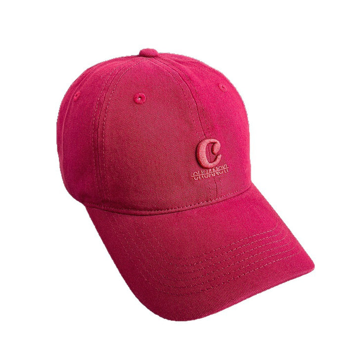 Wholesale Wide brimmed hardtop baseball cap for women, versatile for all seasons, fashionable and casual street shading duckbill hat