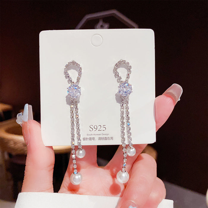 Wholesale Earrings, earrings, long tassels, celebrity earrings wholesale