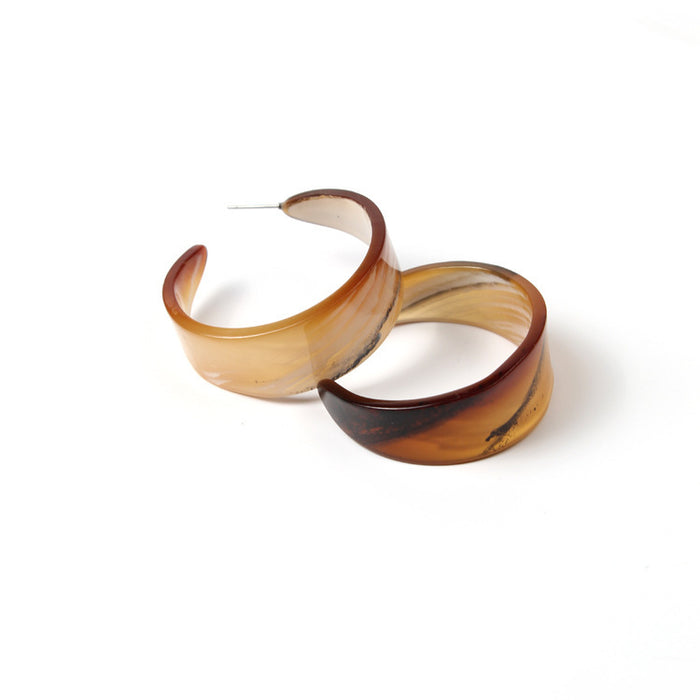 Wholesale Acrylic earrings for women, retro and simple style, fashionable and versatile earrings