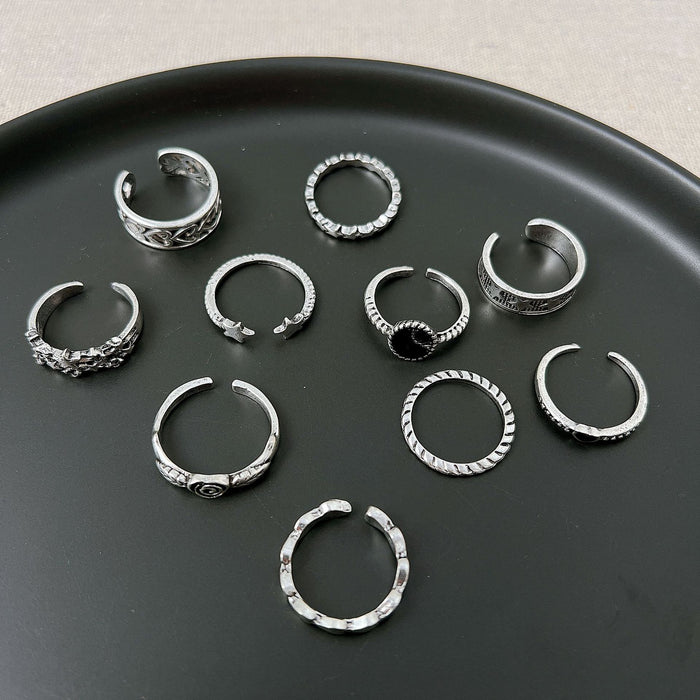 Wholesale Vintage vintage ring set with personalized rose ring