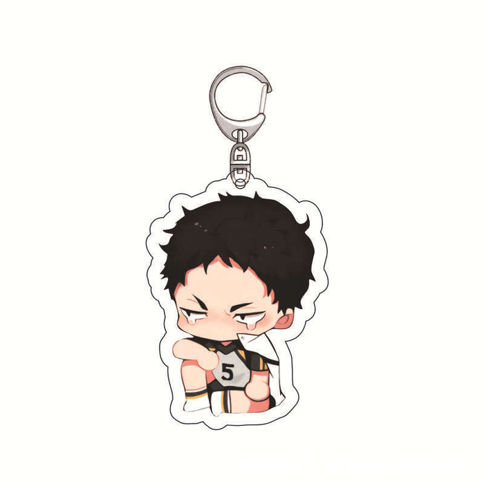 Wholesale Anime-themed keychain cute acrylic pendant