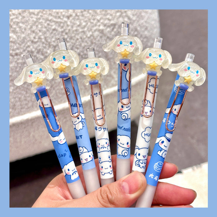 Wholesale 0. 5mm Push-Action Pen with Cartoon Resin Embellishment