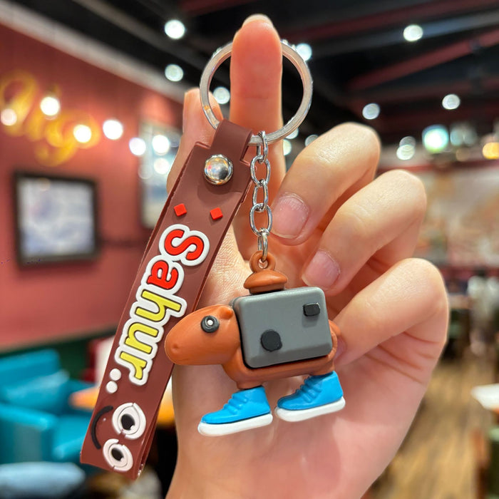 Wholesale Doll keychain pendant cartoon funny series keychain car keychain bag accessories