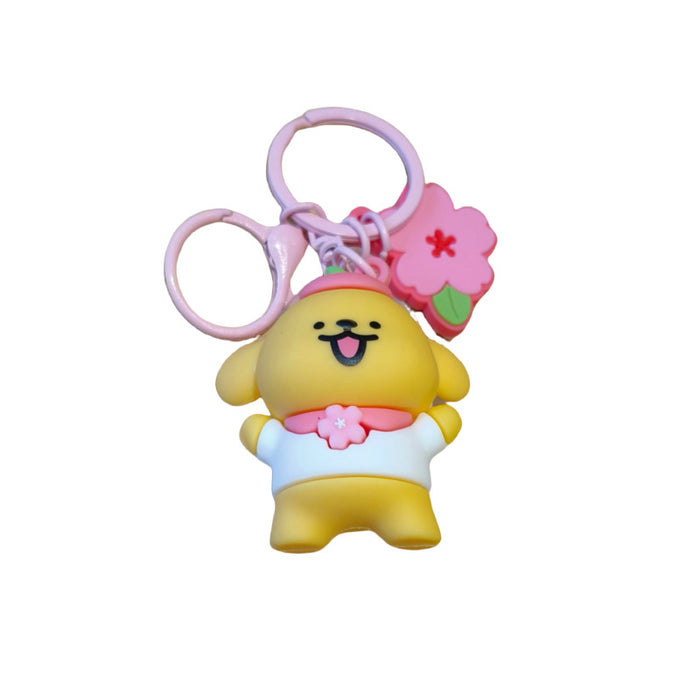 Wholesale New cute cartoon couple backpack pendant keychain accessory