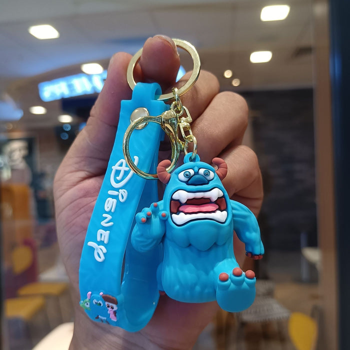 Wholesale Cartoon Silicone Doll Keychain JDC-KC-KuangK036