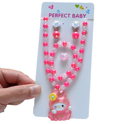 Wholesale Children' s Cartoon Cute Beaded Necklace
