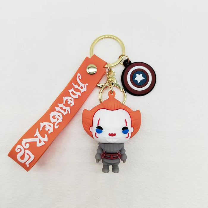 Wholesale Keychain Silicone Doll Pendant Car Bag Small Pendant