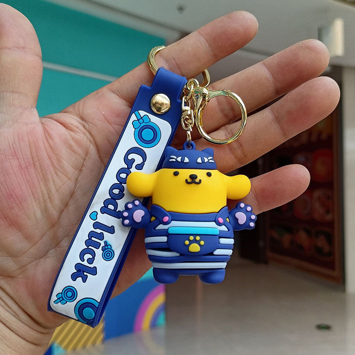 Wholesale PVC Cartoon Doll Keychain JDC-KC-KuangK021