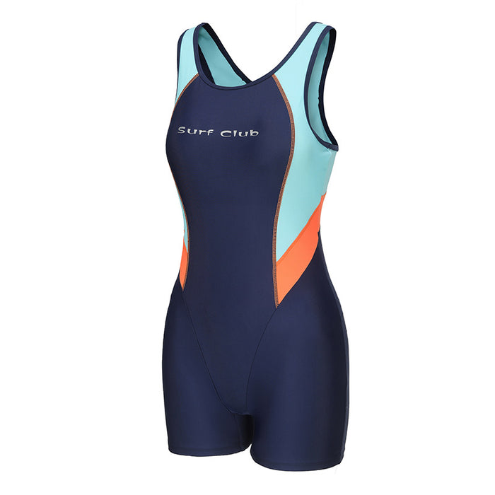 Wholesale Sports one-piece swimsuit, racing professional hot spring swimsuit, conservative high-end swimsuit