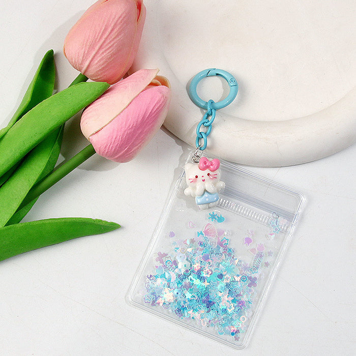 Wholesale Flash Moe Grain Keychain Pendant Cute Bag Hanging Pinch Shake Accessories