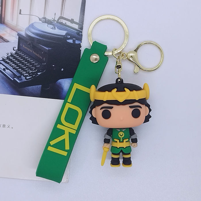 Wholesale Cartoon Doll Keychain Pendant Bag Car Keychain Accessories Gift