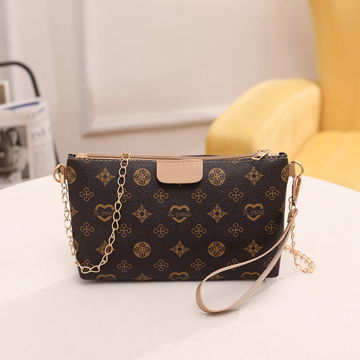 Wholesale Printed Small Square Bag Ladies Bag Niche Design Messenger Bag Casual Simple Ladies Bag Female Handbag JDC-SD-SC015