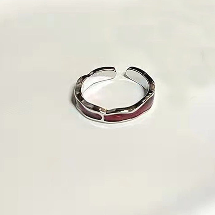 Wholesale Butterfly niche design, light luxury ring, adjustable opening, personalized index finger ring